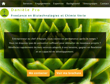 Tablet Screenshot of danielepro.com